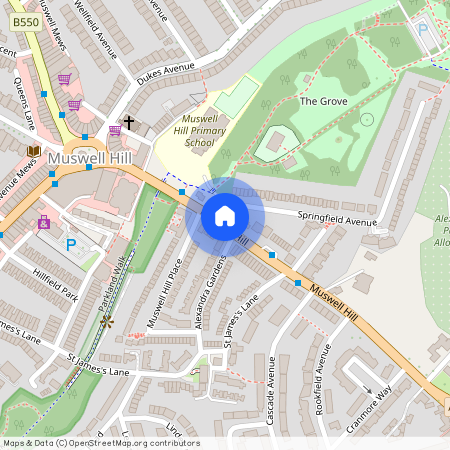 Risborough Close, Muswell Hill, London, N10