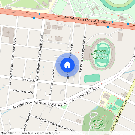 Rua Engenheiro Farid Surugi, 310, Tarumã - Curitiba - PR