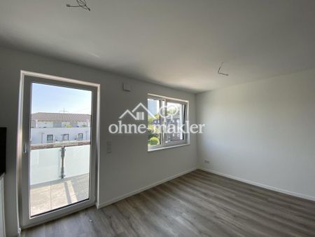 Lichtdurchflutete Neubauwohnung mit Einbauküche und großem Balkon in Recklinghausen - Photo 2