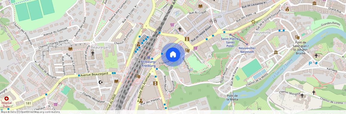 Avenue de la Gare 16, 1700 Fribourg