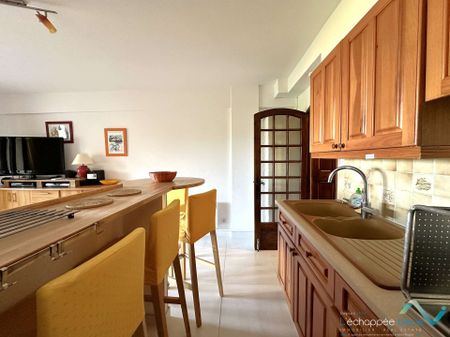 Studio cabine climatisé, vue mer, pour 4 personnes avec piscine sur la presqu'île de Giens à Hyères - Photo 4