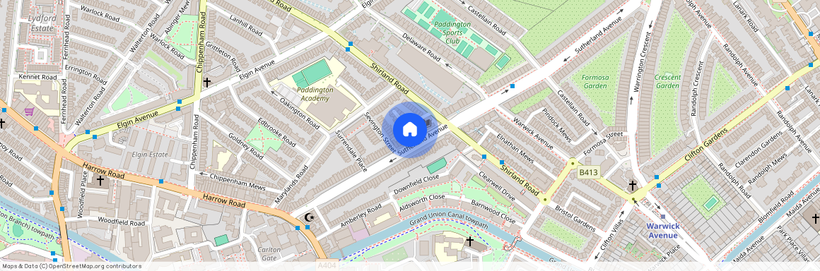 Sutherland Avenue, W9, W9