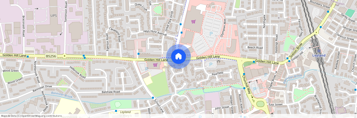 Golden Hill Lane, Leyland, Lancashire, PR25