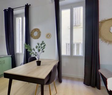 A Louer Marseille 13002 La Joliette T2 Meublé rénové 35m2 - Photo 2