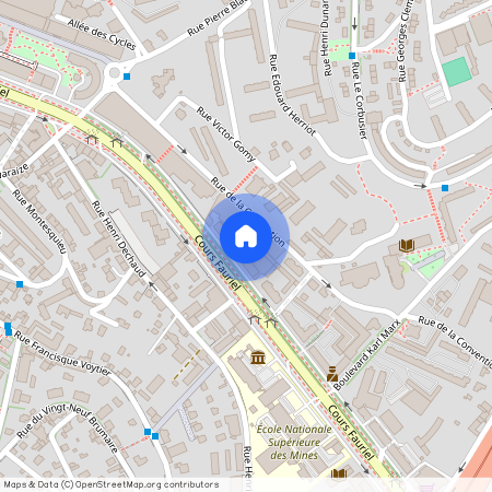 83 COURS FAURIEL 8 RUE DE LA CONVETION, Loire (42), 42100, Saint-Étienne