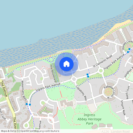Lightermans Way, Ingress, DA9