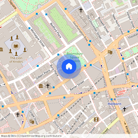 Bloomsbury Square, Bloomsbury Square