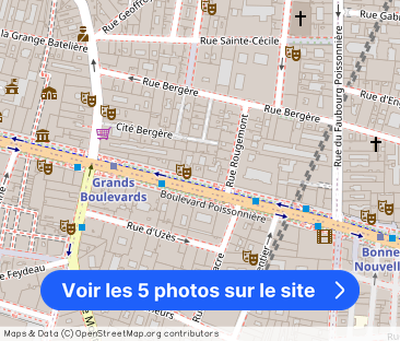 Chambre dans le Boulevard Poissonnière - Photo 1