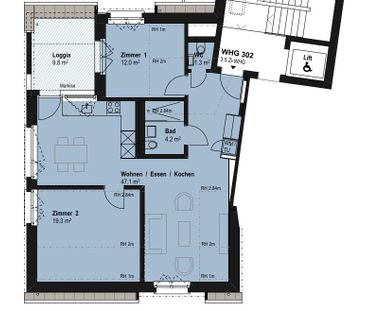 Erstvermietung beim Bahnhof Töss - Photo 1