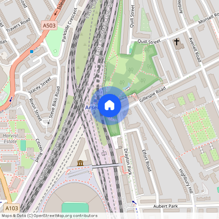 Drayton Park, Islington, London, N5