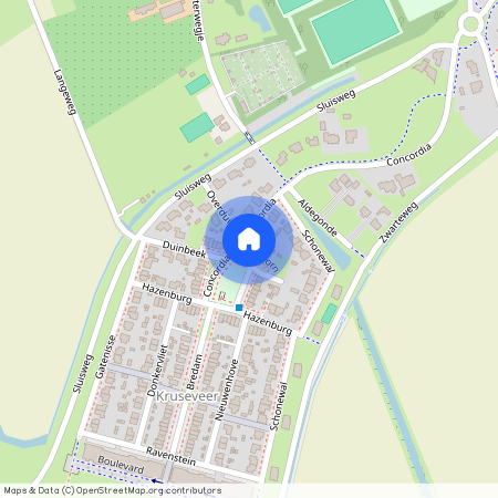 Eenhoorn 4 Kruiningen.