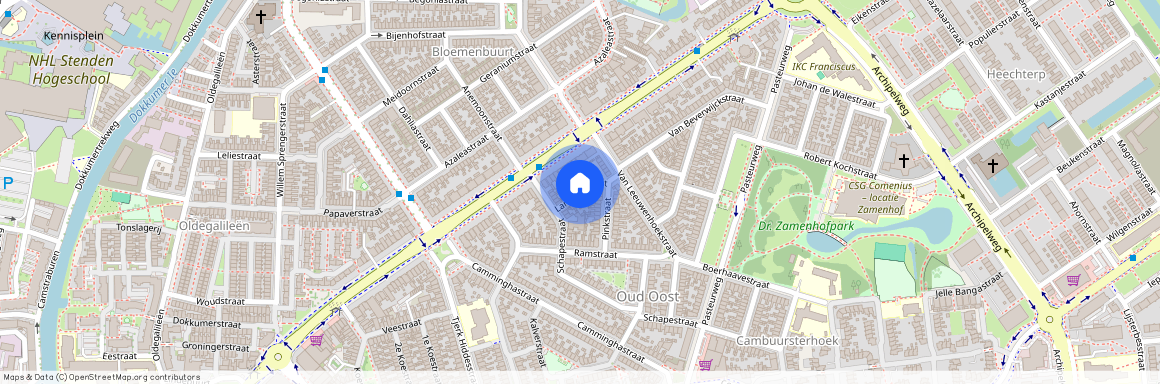 Zamenhofpark, 8921 PS, Lammerstraat, Leeuwarden