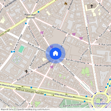 Paris XVIe - Place de Mexico