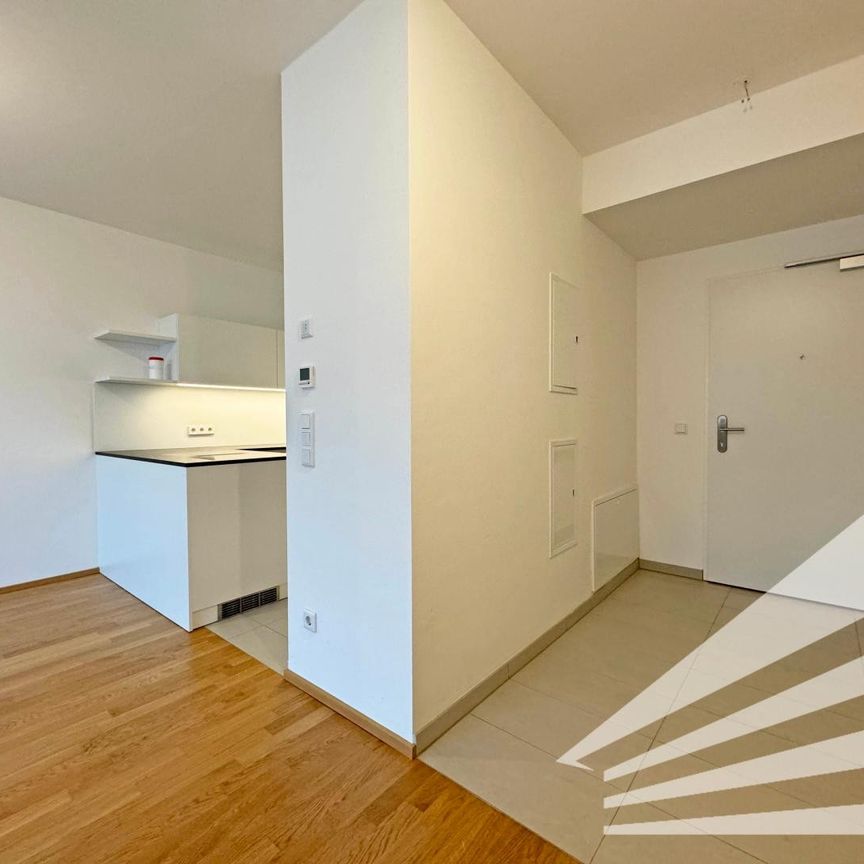 Hochwertige 2 Zimmer-Neubauwohnung mit großem Balkon und 2 TG-Stellplätze - Foto 1