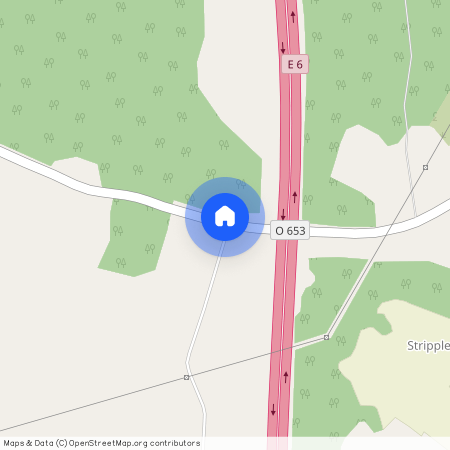 Stripplekärr, Ödsmål