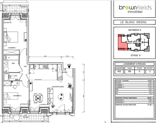 Appartement / Offre 59365341 - Photo 1