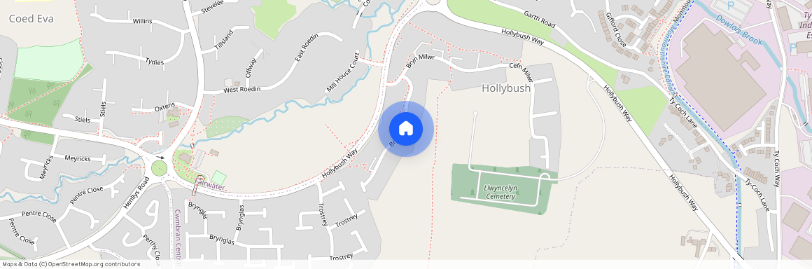 Bryn Milwr, Hollybush, Cwmbran