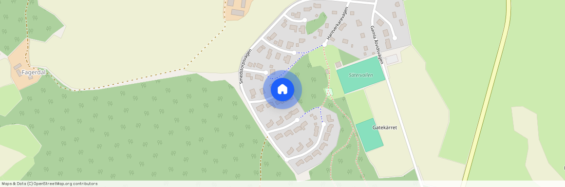 Smedstorpsvägen, Åtvidaberg
