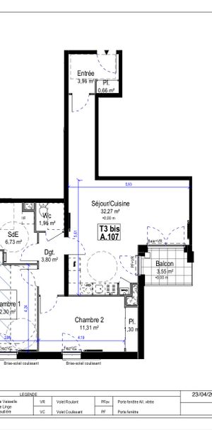 Appartement de type 3 - Photo 2