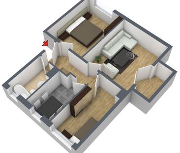 3-Raum-Wohnung Vogelweide 39 - Photo 1