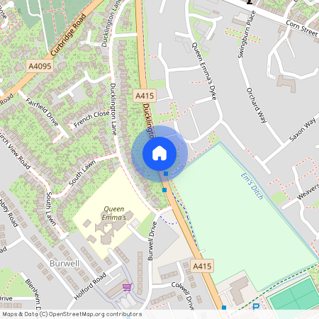 Ducklington Lane, Witney, Oxfordshire, OX28