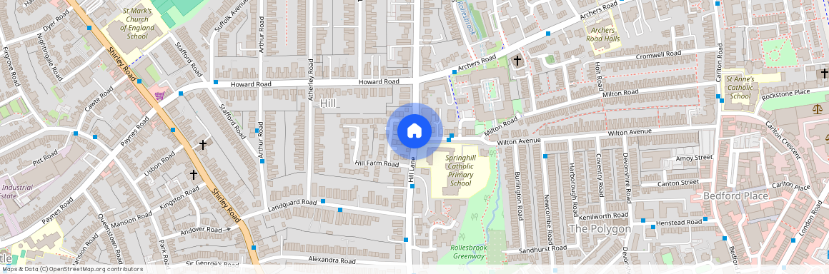 Hill Lane, Southampton, SO15