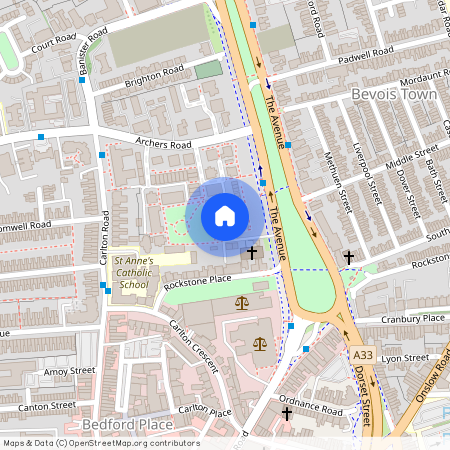 |Ref: R157225|, Alexander Place, The Avenue, Southampton, SO17 1YB