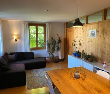 Charismatic 3-room apartment with idyllic garden and natural idyll ... - Photo 1