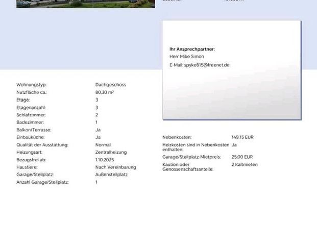 Wohnung (Nachmieter) - Photo 1