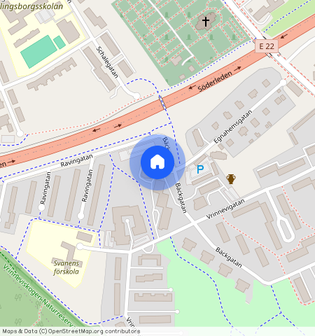 Bäckgatan 2 A, Hageby