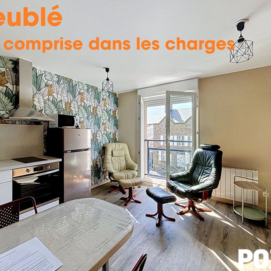 En location Appartement meublé Sartilly Baie Bocage 2 pièce(s) 38.33 m2 - Photo 1