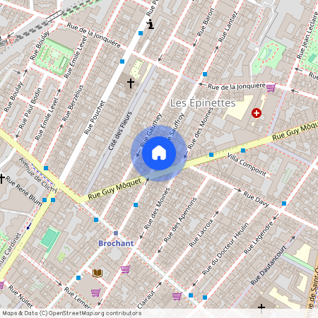 Building Rue Sauffroy - checkmyguest - 1349930, Rue Sauffroy, Paris