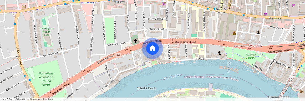 Bazalgette Court, Great West Road, Hammersmith, W6