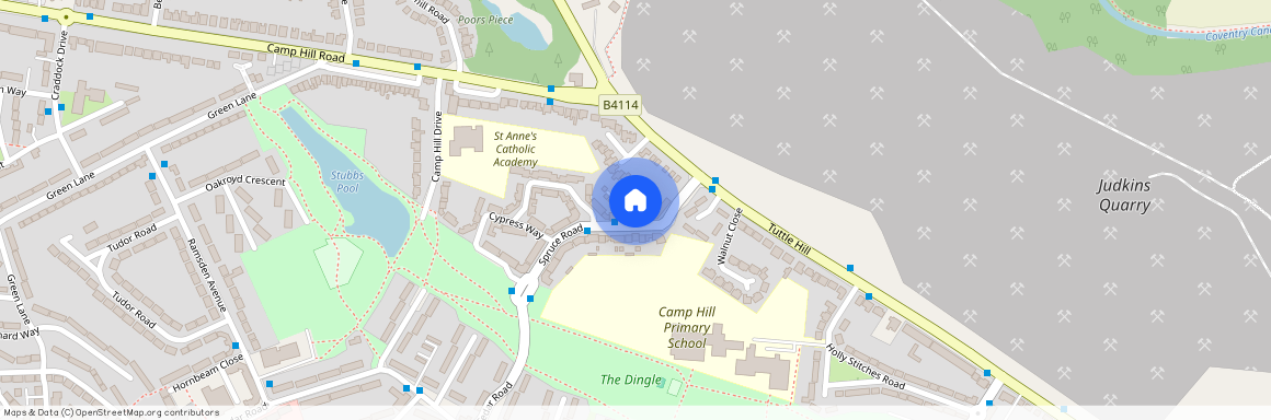 Plane Close, Camp Hill, Nuneaton