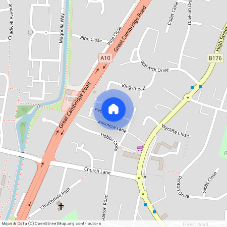 En8 0ew, Cheshunt