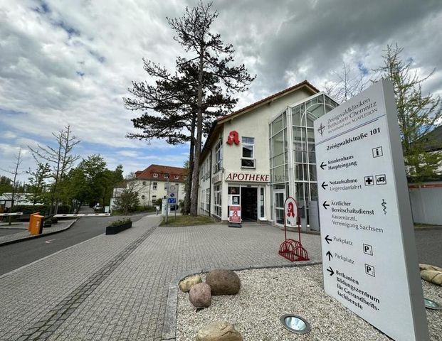 2-Raum-Wohnung mit Einbauküche nahe Zeisigwald - Photo 1