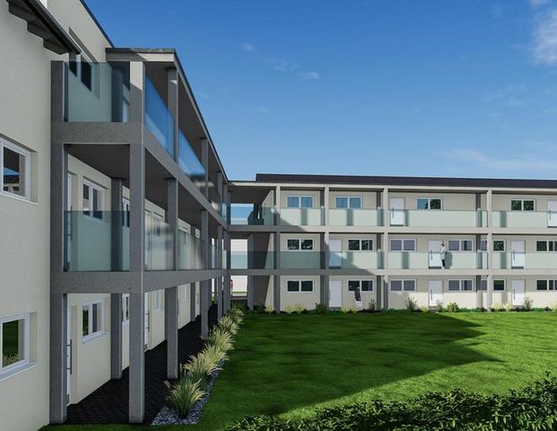 NEUBAU: Exklusive barrierefreie 4-Zim.-DG-Wohnung mit Dachterrasse, Aufzug, Einbauküche sowie TG - Foto 1