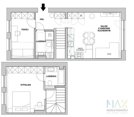 3- pokojowe, ul. Władysława Łokietka, Tonie - Photo 4