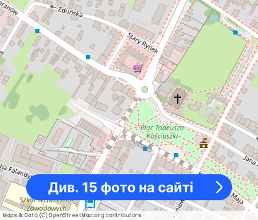 2 pokoje z dużym tarasem, budynek z windą - Фото 1