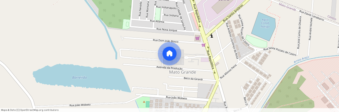 Rua, Alameda das Corticeiras, 170, Mato Grande, Canoas