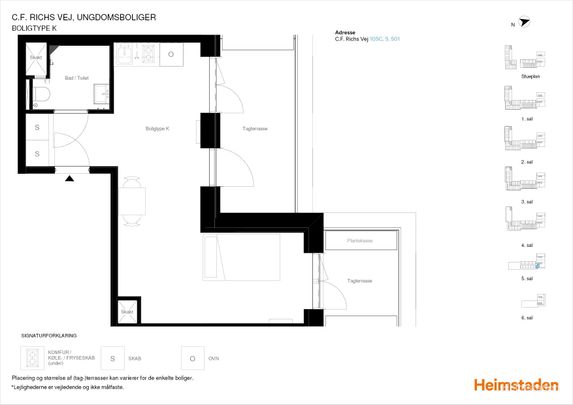 C.F. Richs Vej 105C, 5. 501, 2000 Frederiksberg - Foto 1