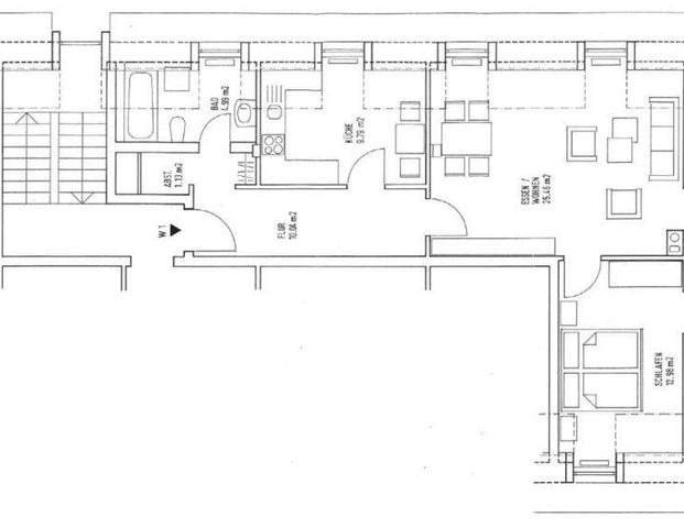 2-Raum-Wohnung sucht Mieter! - Photo 1
