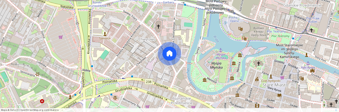 ul. Świętej Trójcy, Stare Miasto, Bydgoszcz, kujawsko-pomorskie
