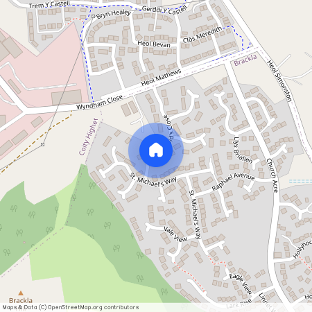 St. Davids Close, Brackla, Bridgend, Bridgend County, CF31