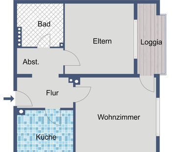 Tolle 2-Zimmer-Wohnung sucht Nachmieter! - Photo 3