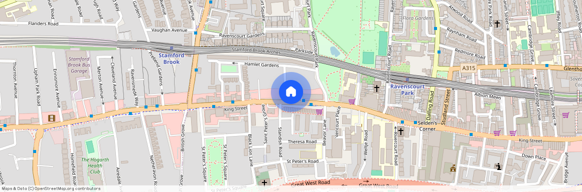 Hamlet Gardens, King Street, W6