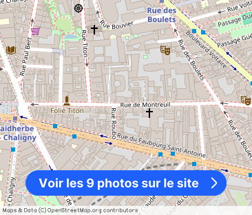 Rue de Montreuil, Paris - Photo 1