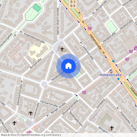 Schopenhauerstraße, 60316 Frankfurt am Main - Nordend