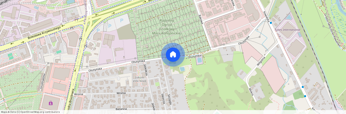 ul. Olsztyńska, Kowale, Psie Pole, Wrocław, dolnośląskie