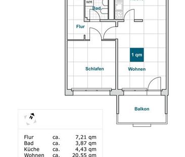 3 Zimmer-Wohnung mit Balkon und Aufzug! Ab September 2024! - Photo 1